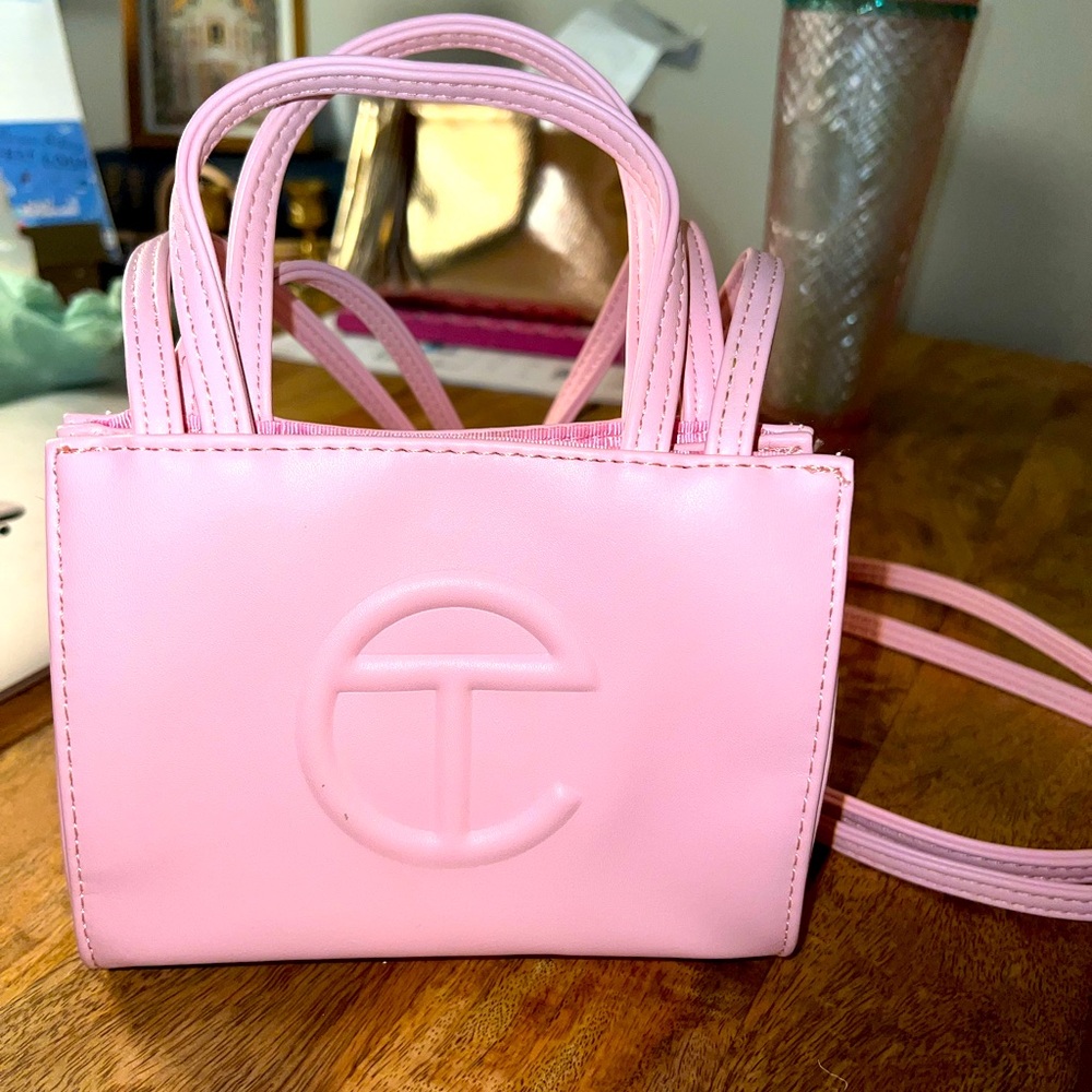 Telfar Bubblegum Shopper Small